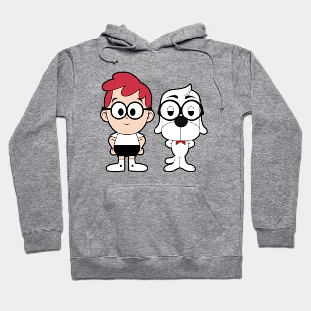 Mr Peabody and Sherman Hoodie by mighty corps studio